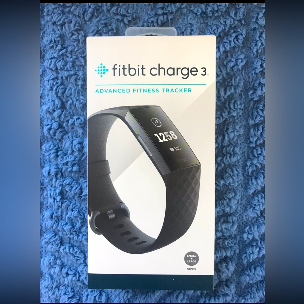 Fitbit Charge 3 Advanced Fitness Tracker (NWT)